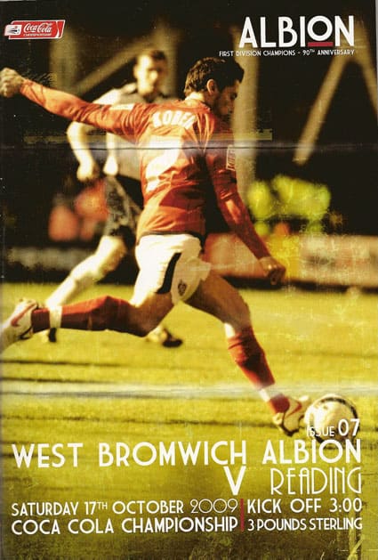 West Bromwich Albion FC  v Reading FC